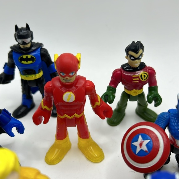 Imaginext dc and marvel lot 8 figures - Picture 4 of 4
